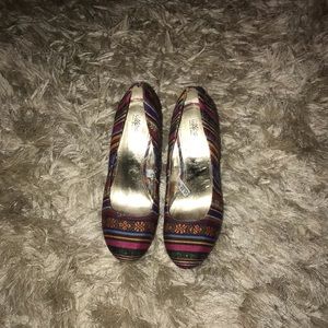 Colorful Tribal Wedges